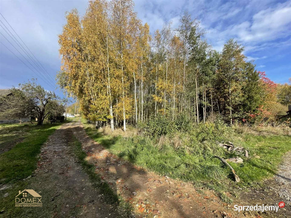 Ogłoszenie działka 1089m2 Kończyce Małe 110zł/m2