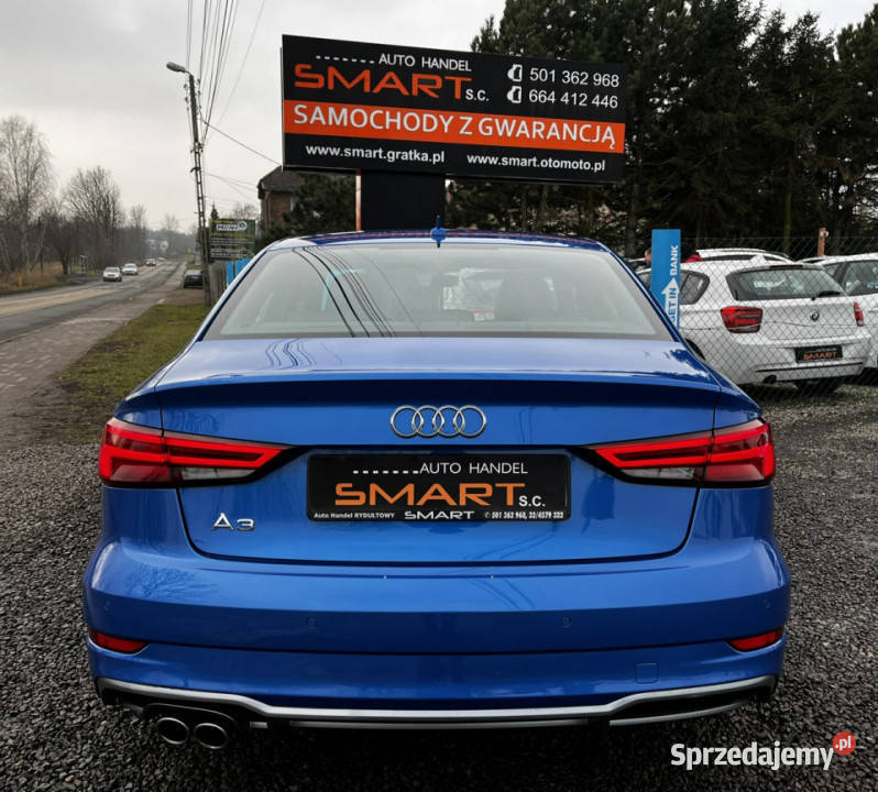 Audi A3 Automat Navi 2xS Line 1rej2018 Ledy światła do jazdy dziennej śląskie Rydułtowy sprzedam