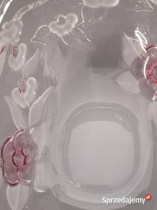 koszyk szklany Walther Glas Antyki, Sztuka, Kolekcje Łódź