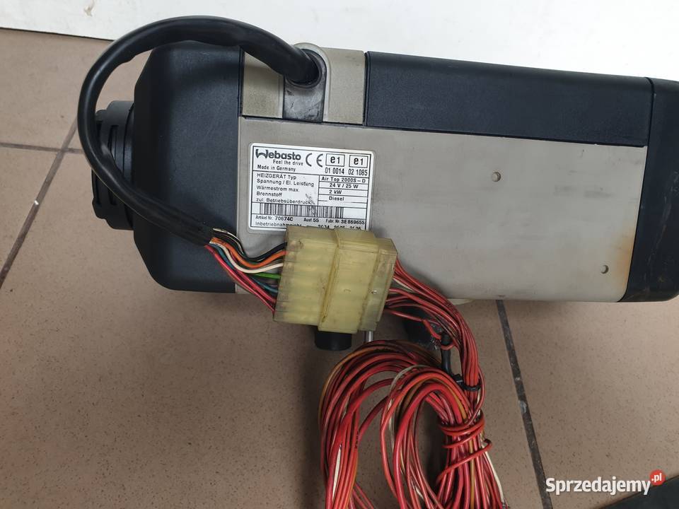 WEBASTO Air Pop 2000S D 24V 25 W 2kW Tarnowskie Góry