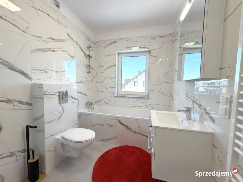 OKAZJA Wykończony nowy bliźniak z garażem bez Sprzedaż Chrząstawa Mała