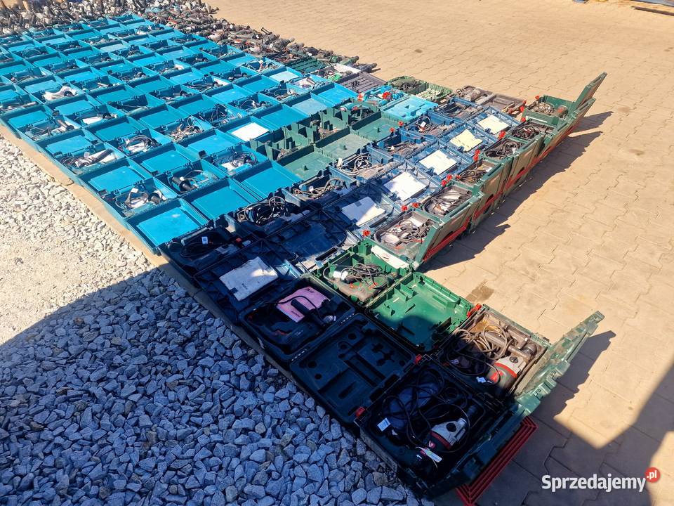 Pakiet elektronarzędzi Makita Bosch Metabo Nowe Produkcja Wieluń
