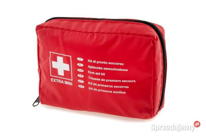 Mini apteczka samochodowa motocyklowa rowerowa