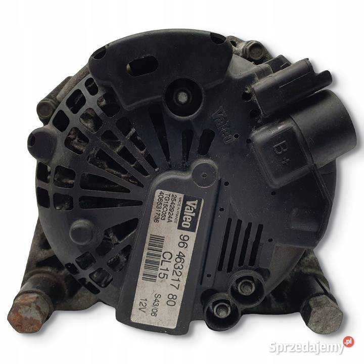 ALTERNATOR Citroen C4 16 HDI Valeo 9646321780 Chełm