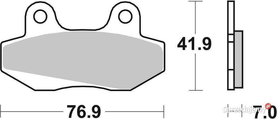 Klocki hamulcowe SBS 551HF KYMCO DX Custom 150 sprzedam