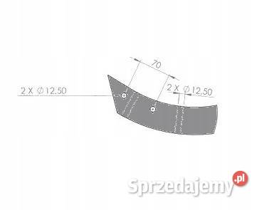 Słupica Grządziel Delta Flex 765x60x25 OFAS sprzedam