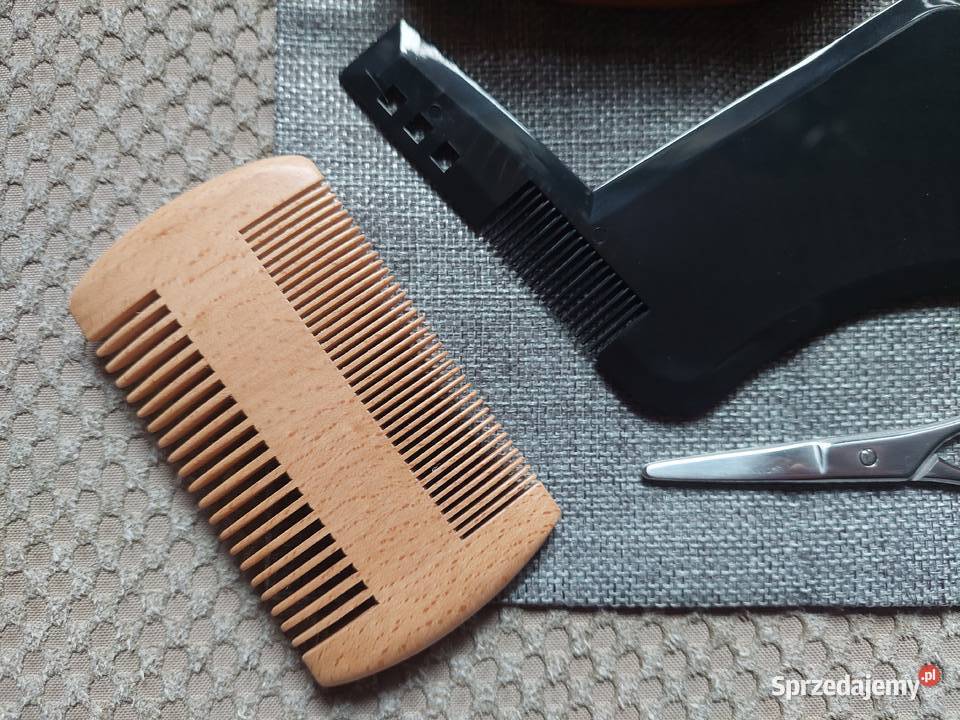 Oukzon nowy zestaw do pielęgnacji brody 9 elem