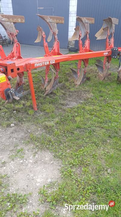 Pług obrotowy Kuhn Master 102 4 skibowy Czyżew