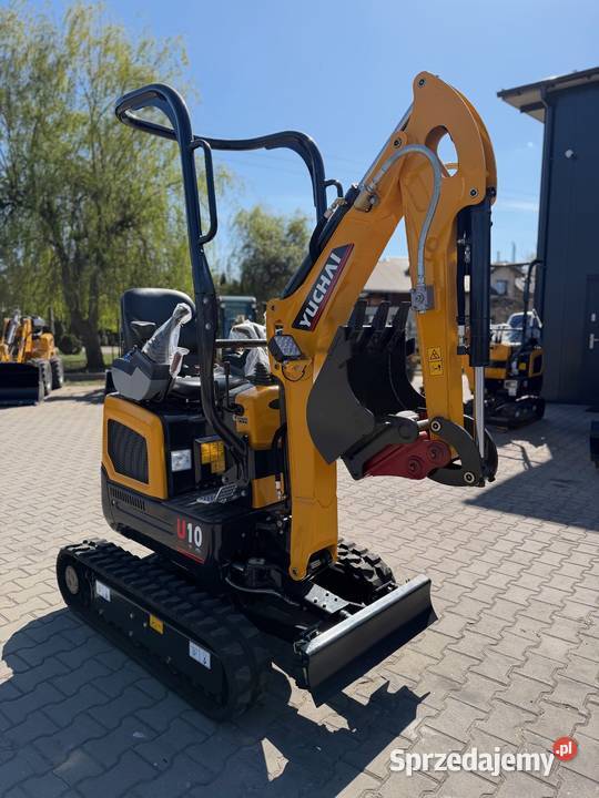 Minikoparka YUCHAI U10 silnik KUBOTA hydraulika nie