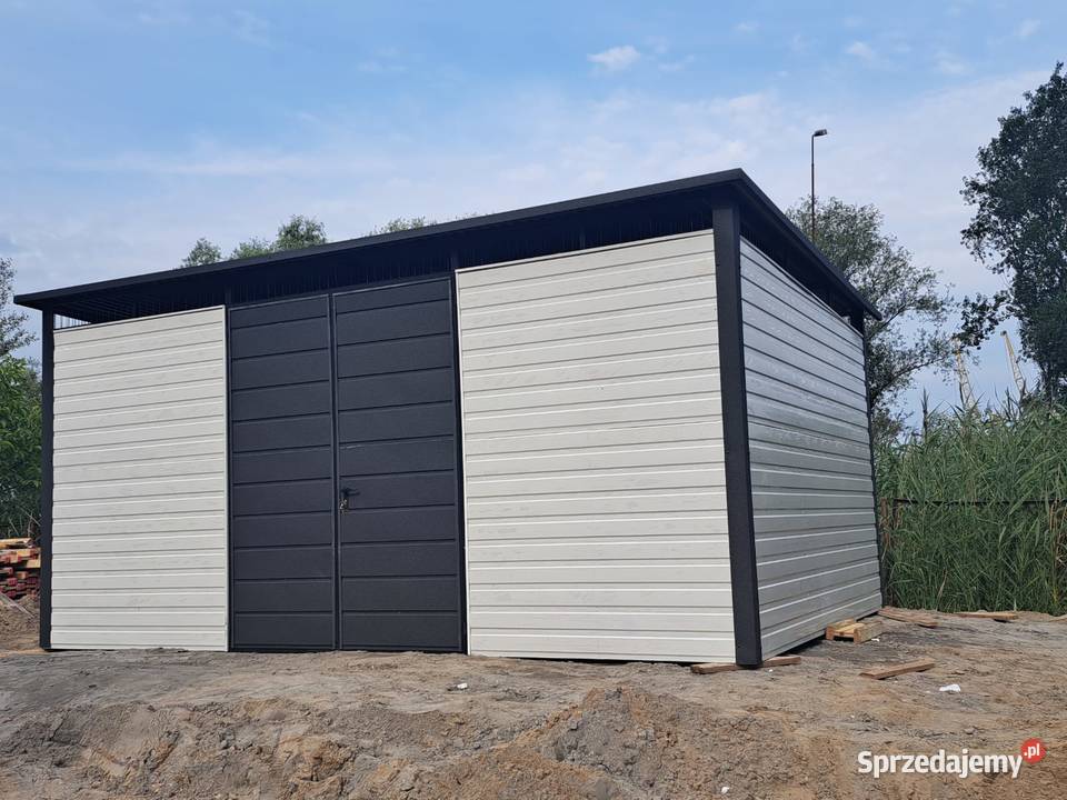 Garaż Blaszany Na narzędzia SchowekWiata Blaszak 1225zł/m2 Inowrocław