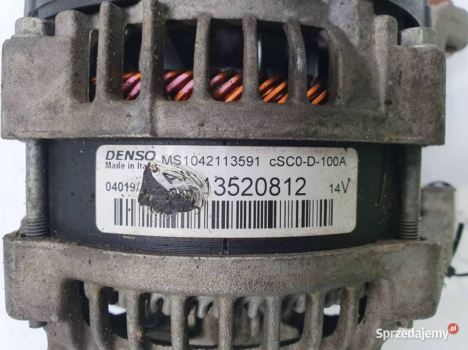 ALTERNATOR OPEL CORSA E 13520812 osobowe Lipno