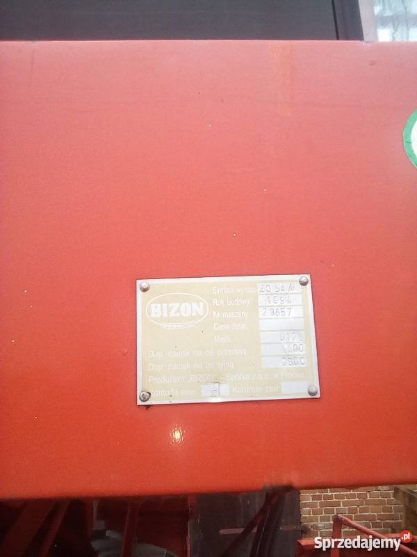 Sprzedam Bizon Super Z056 Błaszki sprzedam