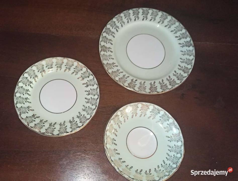 Serwis do herbaty
Adderley England Biało złoto Gdańsk