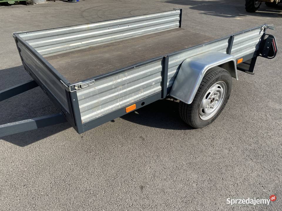 Przyczepka lekka samochodowa sam dmc 500 burtowe Ożarów Mazowiecki sprzedam