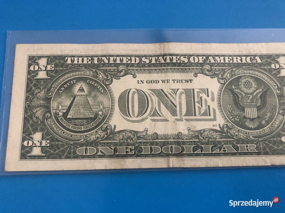 Banknot 1 dollar kolekcjonerski numer zachodniopomorskie Szczecin