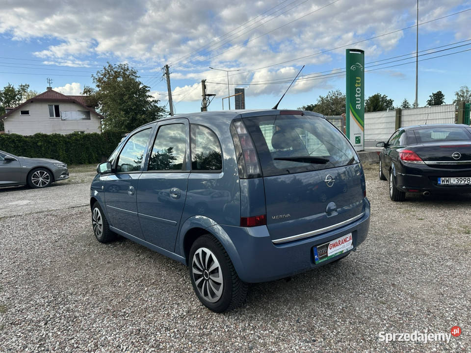 Opel Meriva 16 benz 105 KlimaPodgrzewane możliwa zamiana Samochody osobowe Warszawa sprzedam