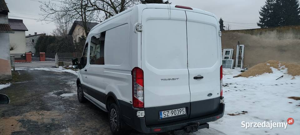 Ford Transit 7 osobowy Brygadowka 2016 nieuszkodzony Lubojna sprzedam