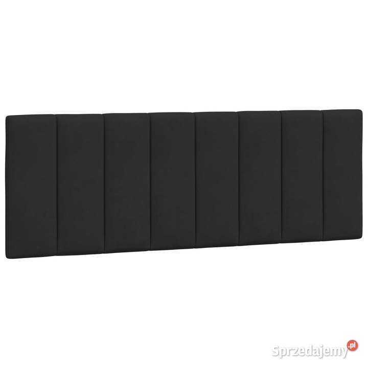 Rama łóżka z LED czarna aksamitna 140x200 218cm Dom i Ogród sprzedam
