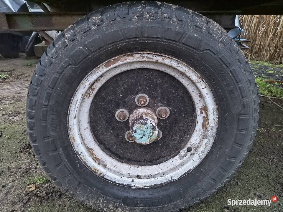 Przyczepa lekka drewniana do ciągnika Zawada sprzedam