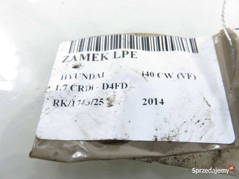 ZAMEK LEWY PRZEDNI HYUNDAI i40 813103Z000 osobowe Zamki, wkładki i kluczyki