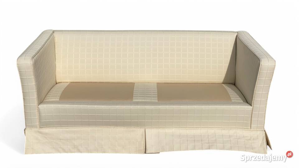Kremowy Komplet Wypoczynkowy Sofa 2 Fotele Gryfice