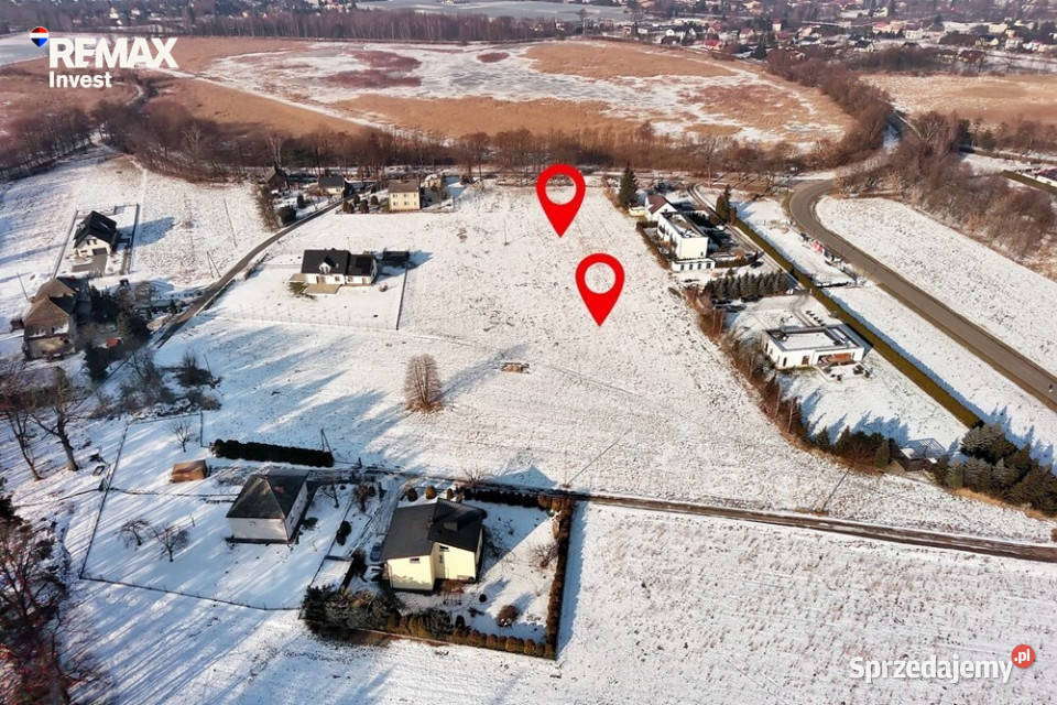 Działki z WZ na 9 domów Zaborze Wodna 8521m2