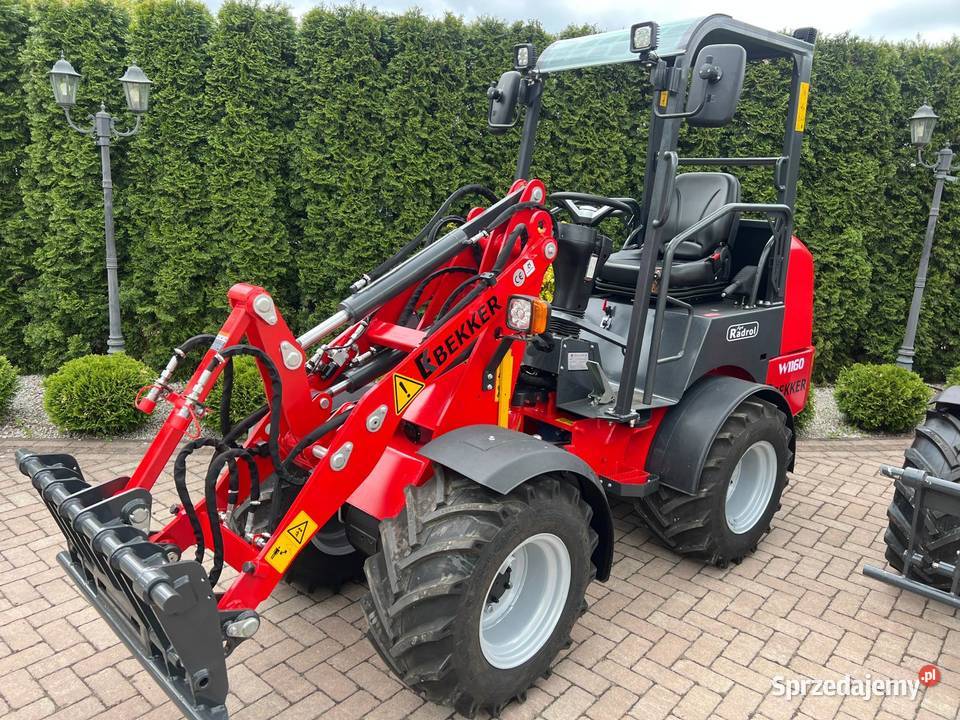 NOWA Mini ładowarka BEKKER W1160 Perkins Rexroth Zambrów