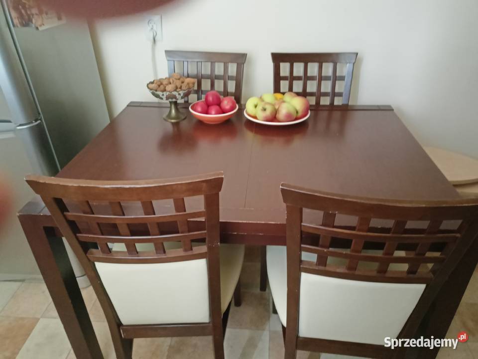 Stół i 4 krzeseł Lublin