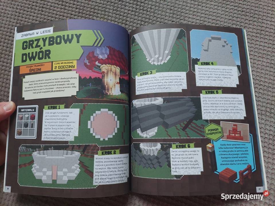 nowa MINECRAFT Niezbędnik mistrza budowlanego Kraków