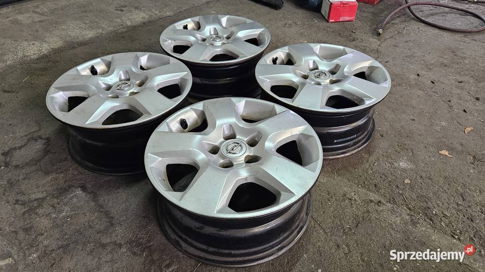 Felgi strukturalne 16 kołpki Opel Vectra C Astra Średnica 16" Szczecin