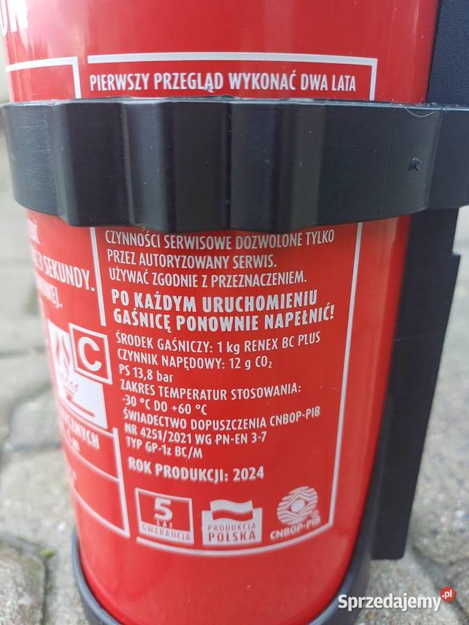 Gaśnica proszkowa Ogniochron 1 GP1z BCM Apteczki, gaśnice, trójkąty Wodzisław Śląski