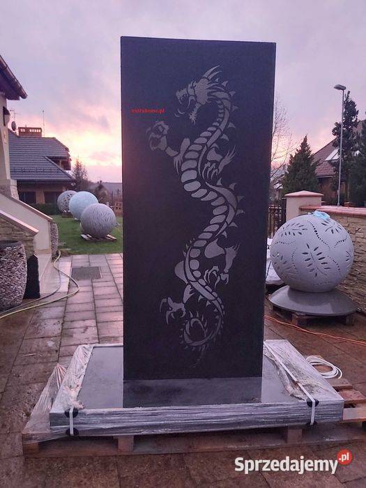 Smok Lampa Led RGB h200 Dekoracja ogrodowa Szczecin