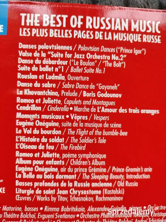 best of russian music 2 cd kolekcjonerska płyta Płyty i kasety świętokrzyskie Kielce