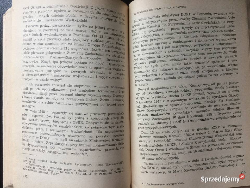 3305 Społeczeństwo Wielkopolskie W Osadnictwie Szczecin sprzedam