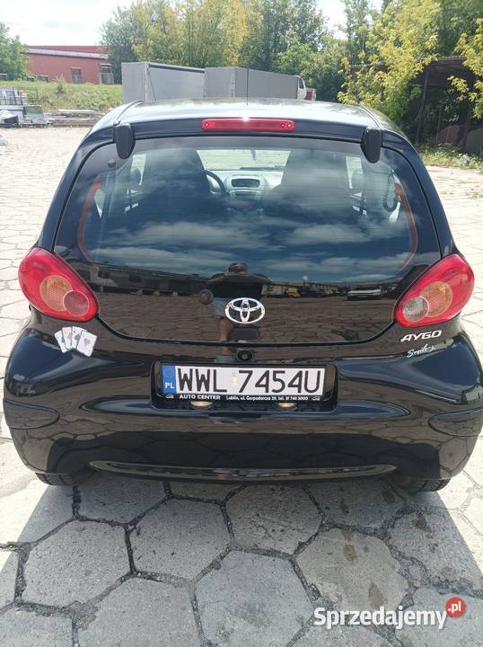 TOYOTA AYGO 10 BENZYNA KLIMA benzyna Samochody osobowe Lublin sprzedam