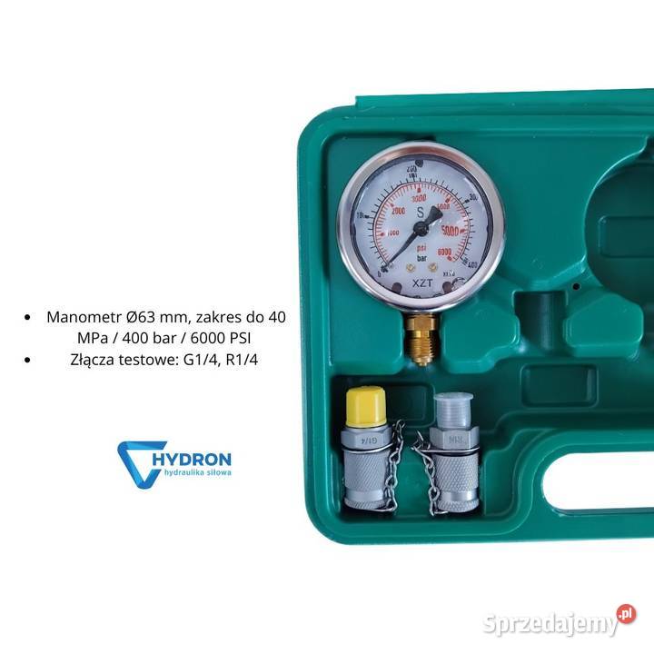 Zestaw do testowania ciśnienia hydraulicznego 2M Złotów
