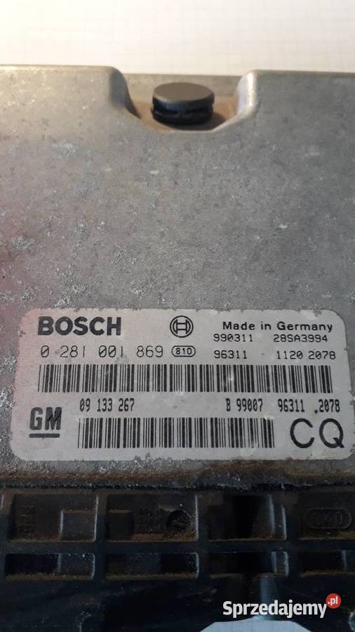 Komputer opel astra g 0281001869 Bolesławiec sprzedam