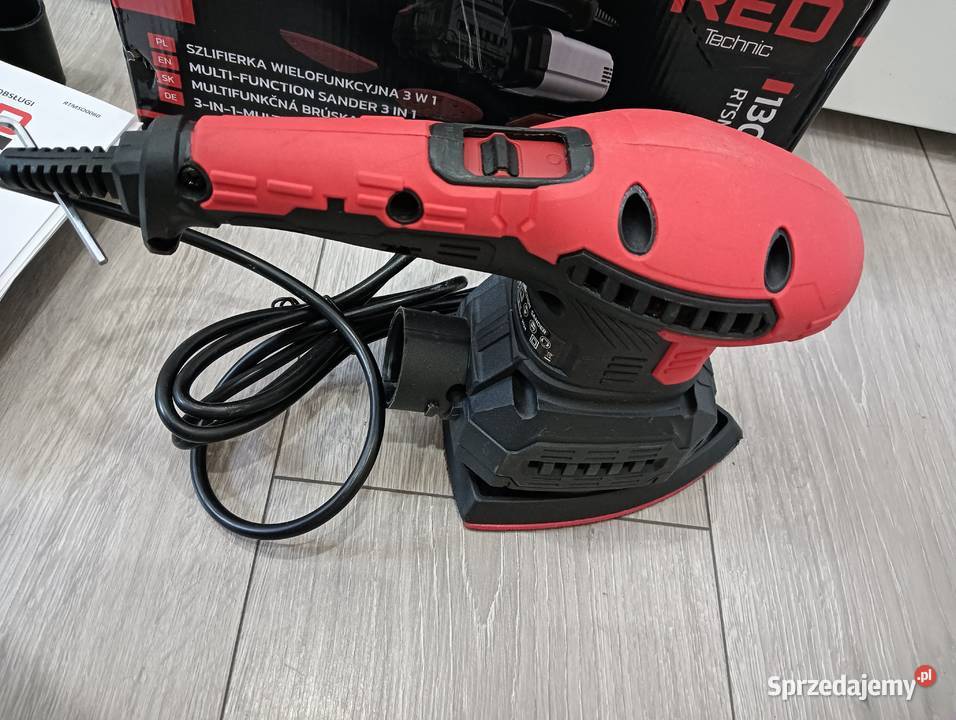 Szlifierka mimośrodowa sieciowe RED TECHNIC 1300 Wałbrzych