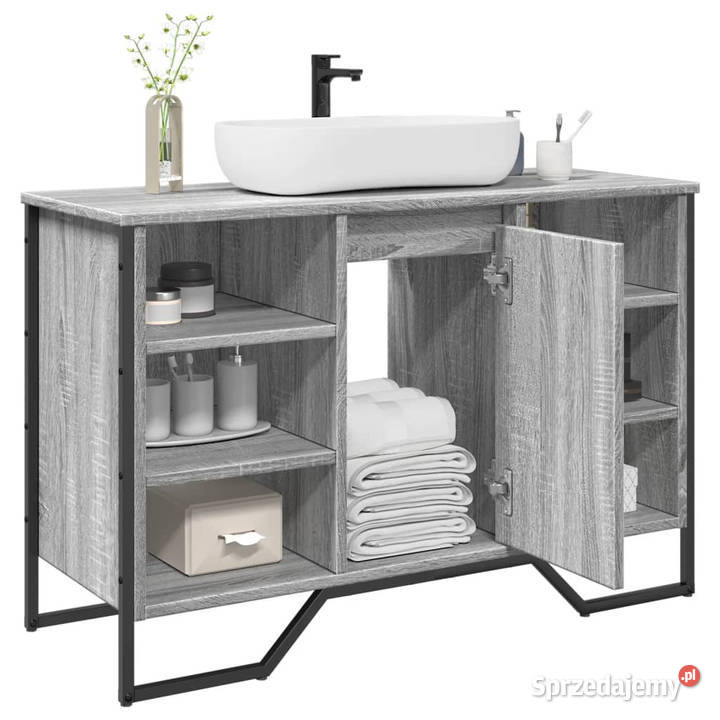 Szafka pod umywalkę szary dąb sonoma 91x35x60 mazowieckie