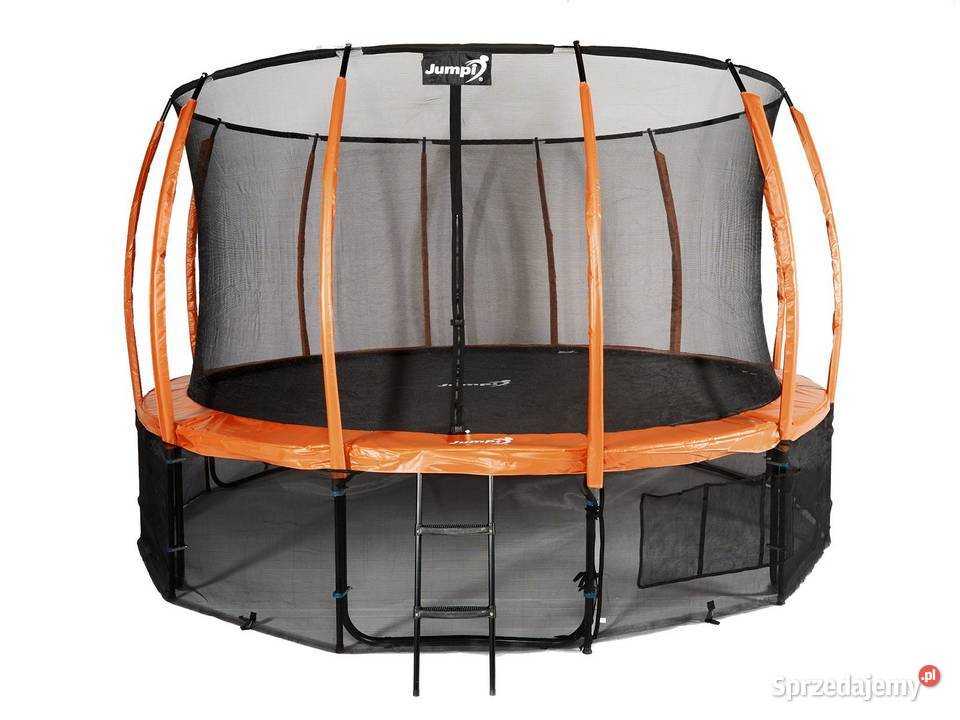 Trampolina Ogrodowa 43514ft pomarańczowa Maxy Lubiechów sprzedam