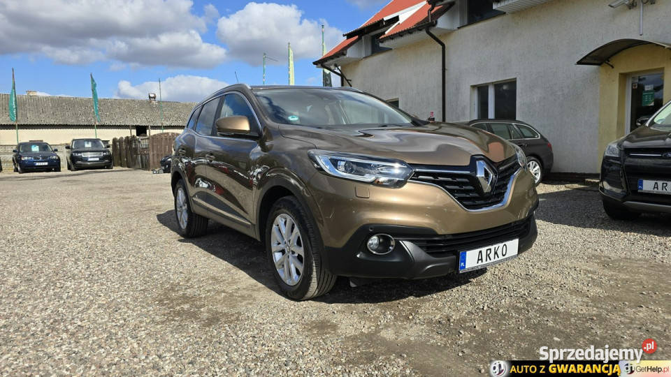 Renault Kadjar Serwisowany ASO I 2015 Rok produkcji 2016 Zieleniewo
