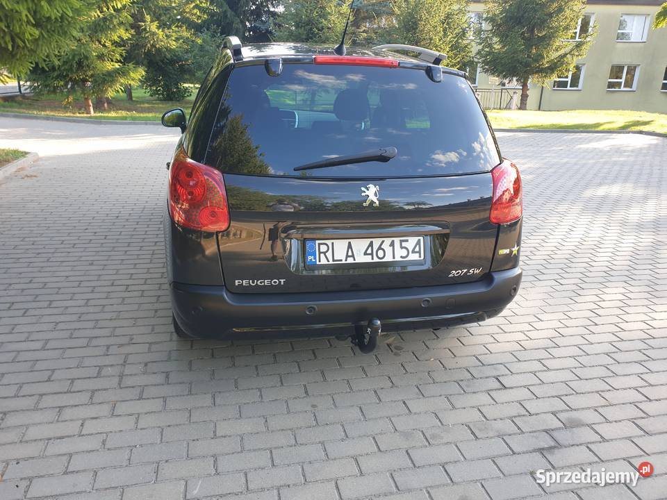 Peugeot 207 16 BG 109 zadbany pełna benzyna+LPG Tyszowce