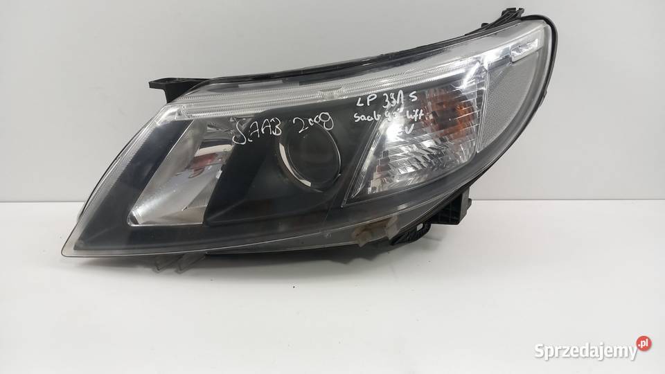SAAB 93 FL LAMPA PRZÓD LEWA EU SOCZEWKA osobowe wielkopolskie