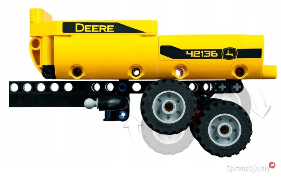 LEGO TECHNIC 42136 Traktor John Deere 9620R 4WD wielkopolskie Poznań
