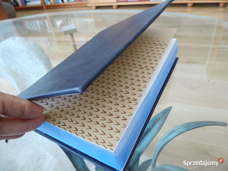 Oprawa skórzana Biblia Nowa Prezent Radzewice