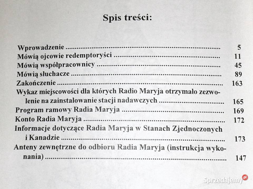 Radio Maryja Red Dariusz Tomasz Lebioda Chełm sprzedam