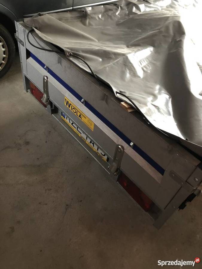 Przyczepka lekka Wiola w600 25m użytecznej dł Rudna Mała