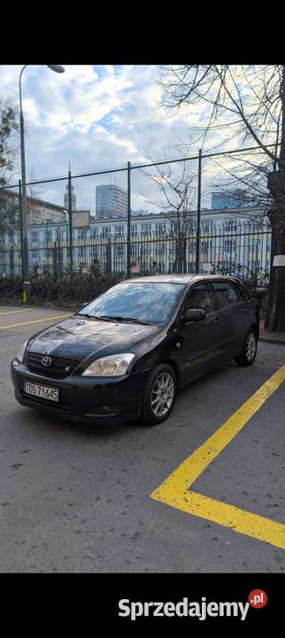Toyota Corolla IXE120 18 E12 TS 192 2003 wersja 1798cm3 Warszawa