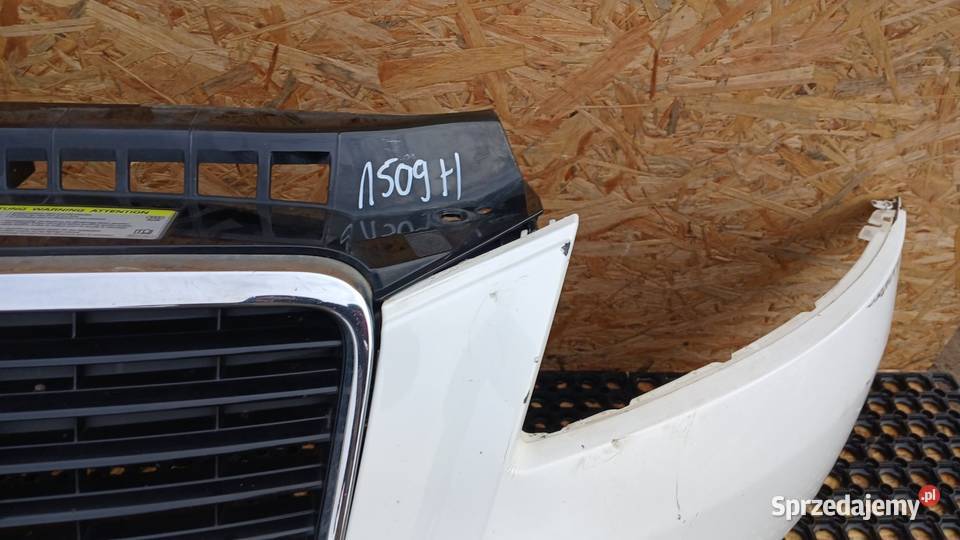 AUDI A3 8P LIFT ZDERZAK PRZÓD HALOGEN GRILL LY9C Zbierkowo