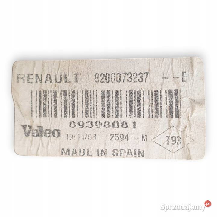 LAMPA PRAWA Renault Megane II 20022005 tylna lubelskie Chełm